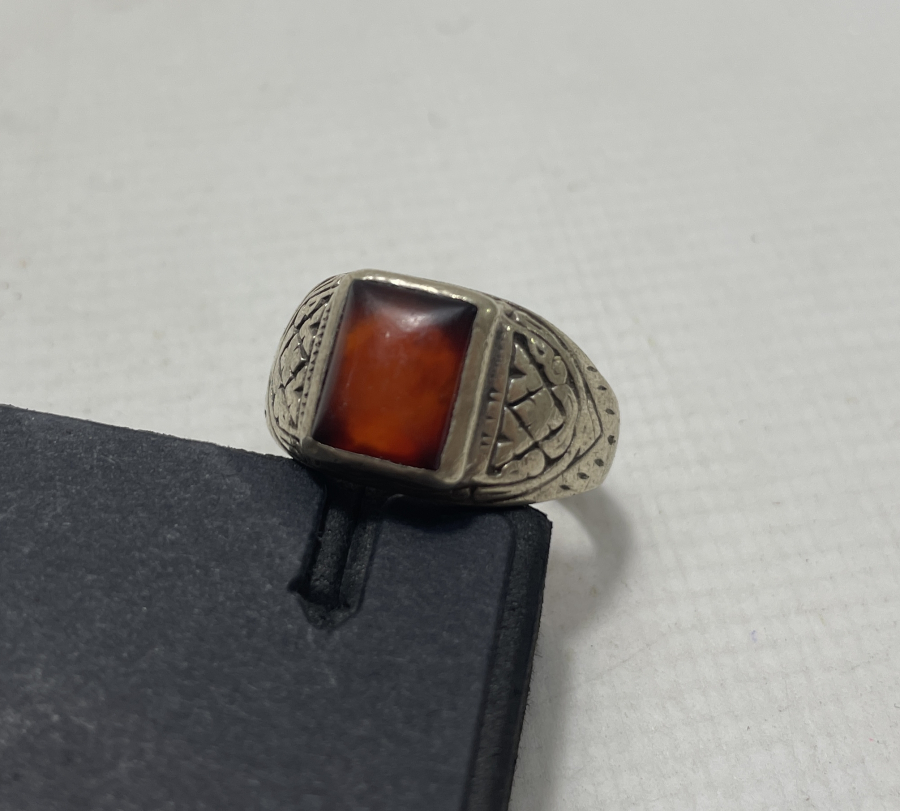 AKİK TAŞLI GÜMÜŞ YÜZÜK