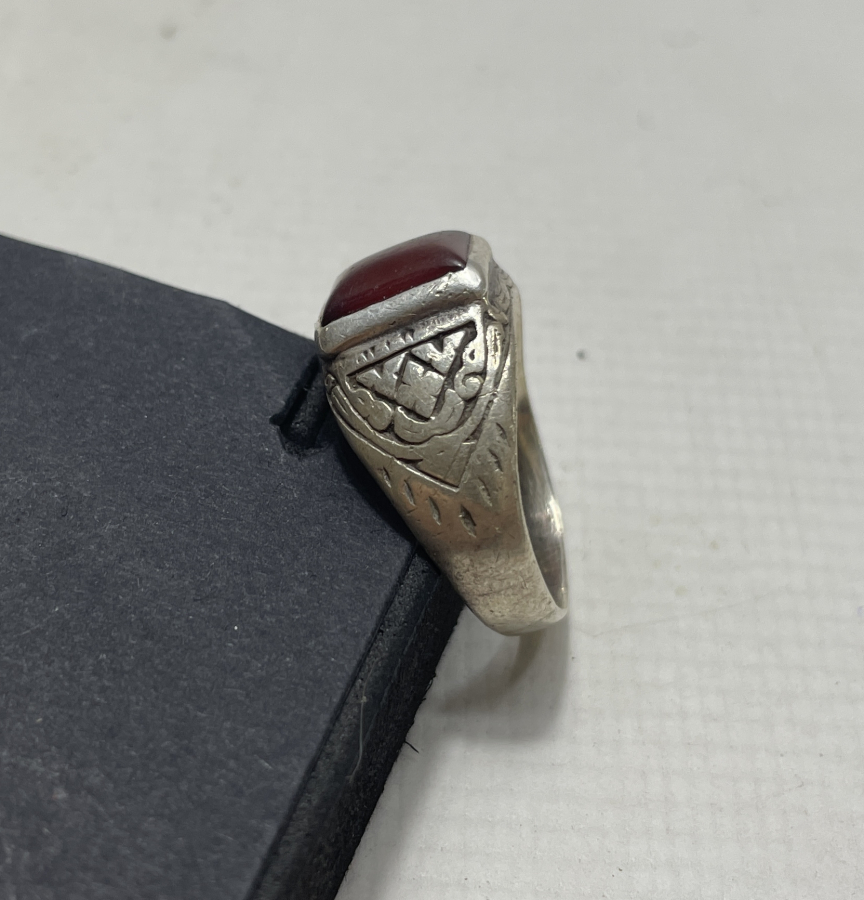 AKİK TAŞLI GÜMÜŞ YÜZÜK