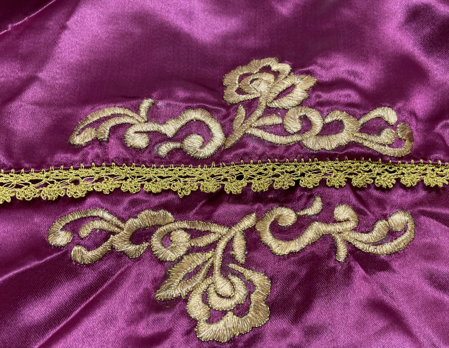 ANTİKA SIRMA İŞÇİLİKLİ KUR'AN -I KERİM KABI