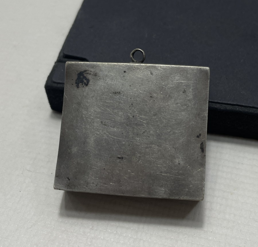 AT NALI FİGÜRLÜ ANTİKA GÜMÜŞ KİBRİTLİK