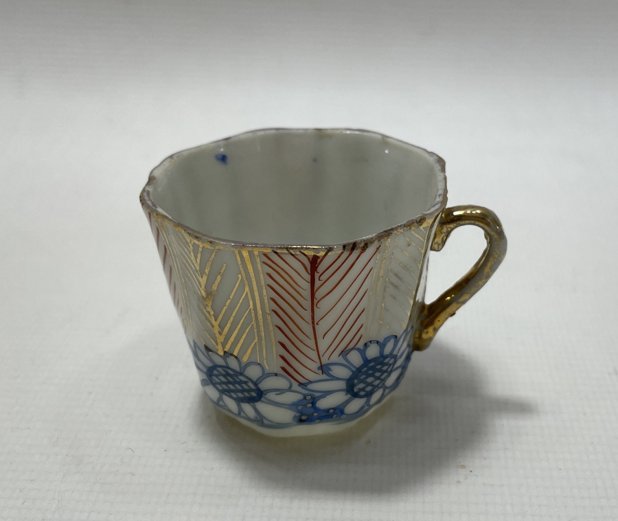 MEİSSEN 'İN OSMANLI PAZARI İÇİN YAPTIĞI EL BOYAMA FİNCAN