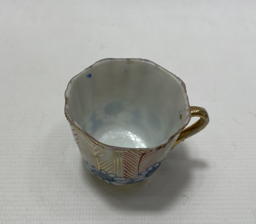 MEİSSEN 'İN OSMANLI PAZARI İÇİN YAPTIĞI EL BOYAMA FİNCAN