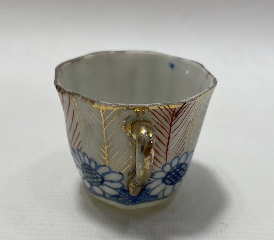 MEİSSEN 'İN OSMANLI PAZARI İÇİN YAPTIĞI EL BOYAMA FİNCAN