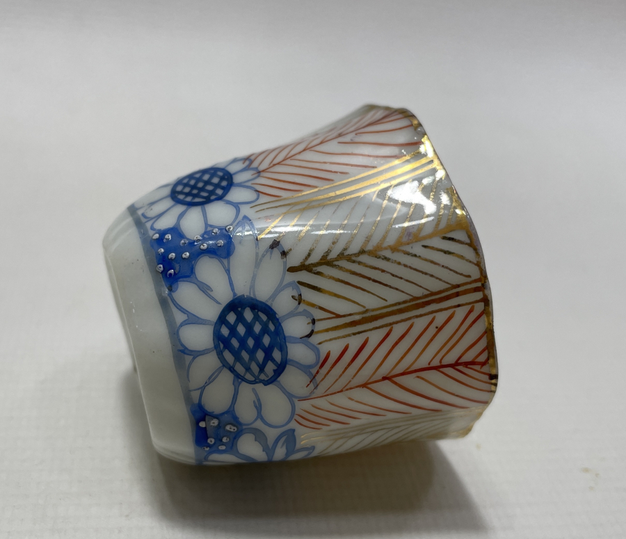 MEİSSEN 'İN OSMANLI PAZARI İÇİN YAPTIĞI EL BOYAMA FİNCAN