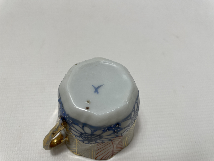 MEİSSEN 'İN OSMANLI PAZARI İÇİN YAPTIĞI EL BOYAMA FİNCAN