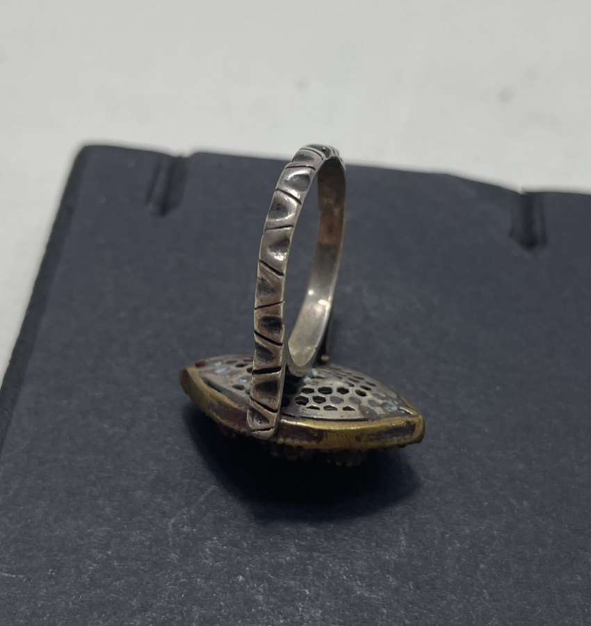 MEKİK FORMLU GÜMÜŞ HÜRREM YÜZÜĞÜ