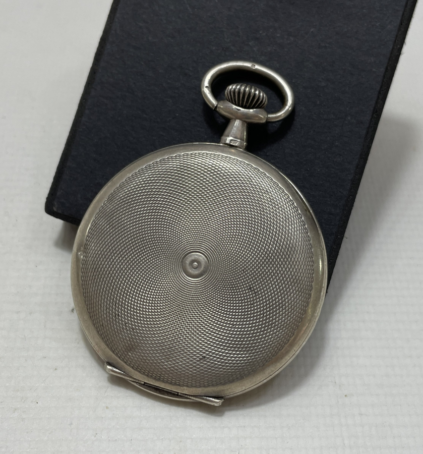 NADİR FORMDA  AVCI KASA GÜMÜŞ CEP SAATİ