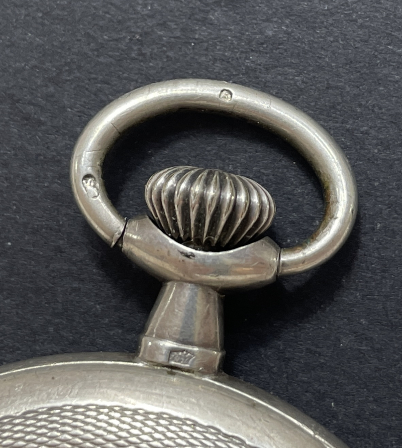 NADİR FORMDA  AVCI KASA GÜMÜŞ CEP SAATİ