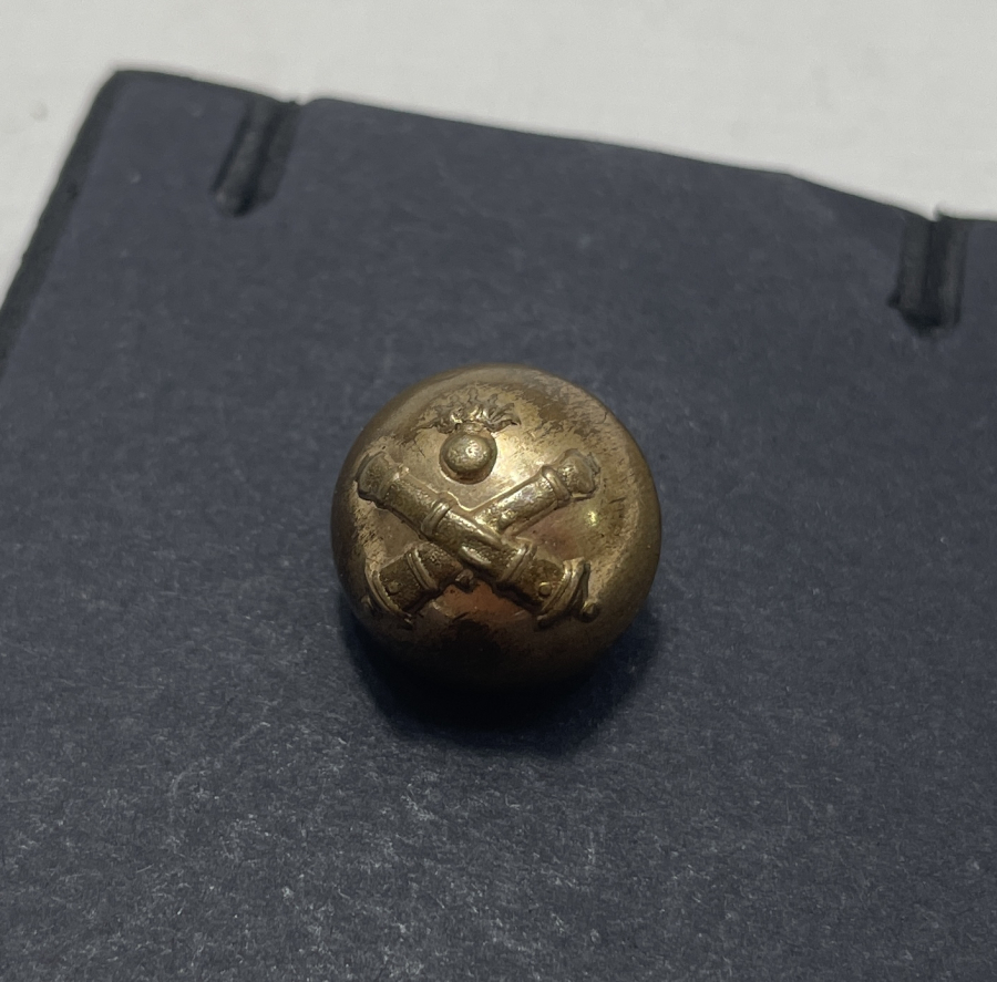 OSMANLI DÖNEMİ ALTIN VERMEYLİ TOPÇU DÜĞMESİ