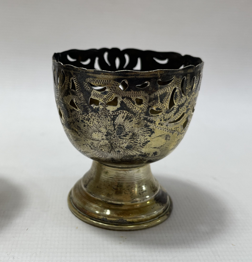 OSMANLI DÖNEMİ ÇİFT GÜMÜŞ FİNCAN ZARFI