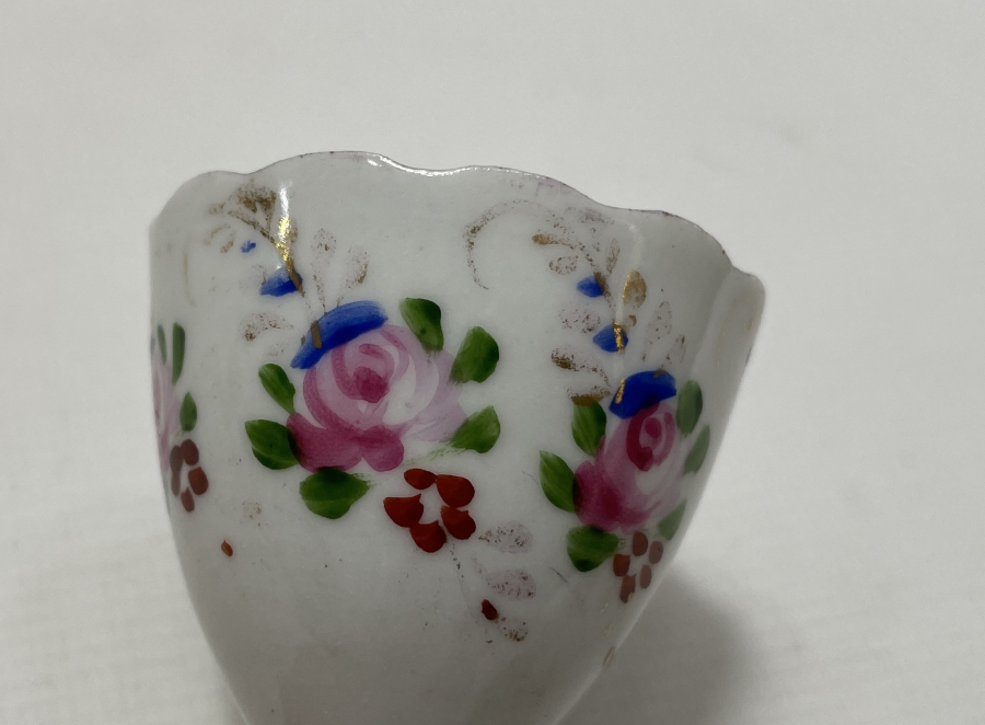 OSMANLI DÖNEMİ ÇOK NADİR EL BOYAMA FİNCAN ZARFI