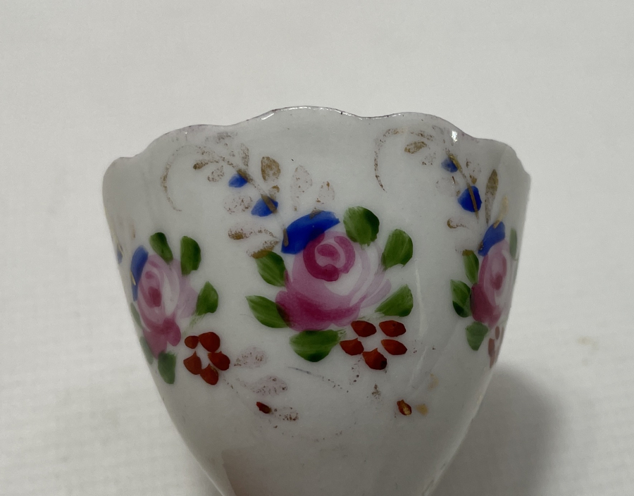 OSMANLI DÖNEMİ ÇOK NADİR EL BOYAMA FİNCAN ZARFI