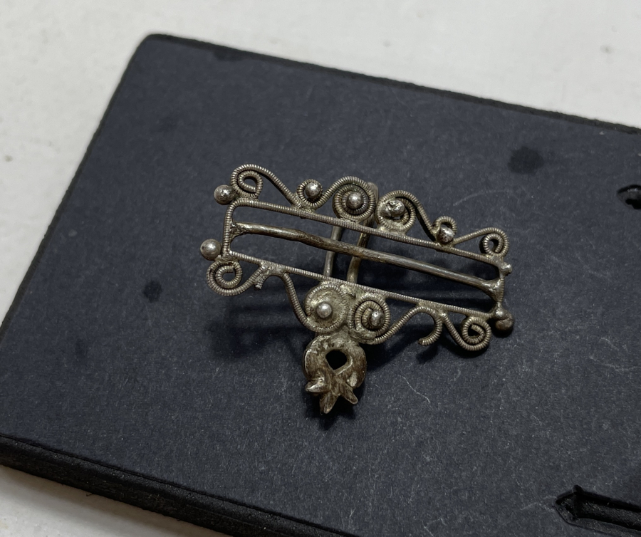 OSMANLI DÖNEMİ GÜMÜŞTEN MAMUL NADİR MADALYA ASKISI