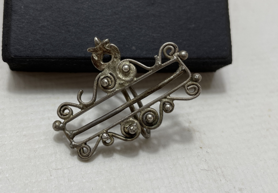 OSMANLI DÖNEMİ GÜMÜŞTEN MAMUL NADİR MADALYA ASKISI