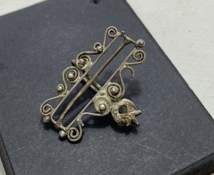 OSMANLI DÖNEMİ GÜMÜŞTEN MAMUL NADİR MADALYA ASKISI