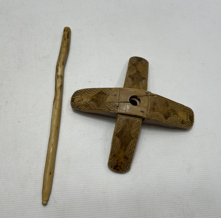 OSMANLI DÖNEMİ İŞLEMELİ AHŞAP KİRMAN