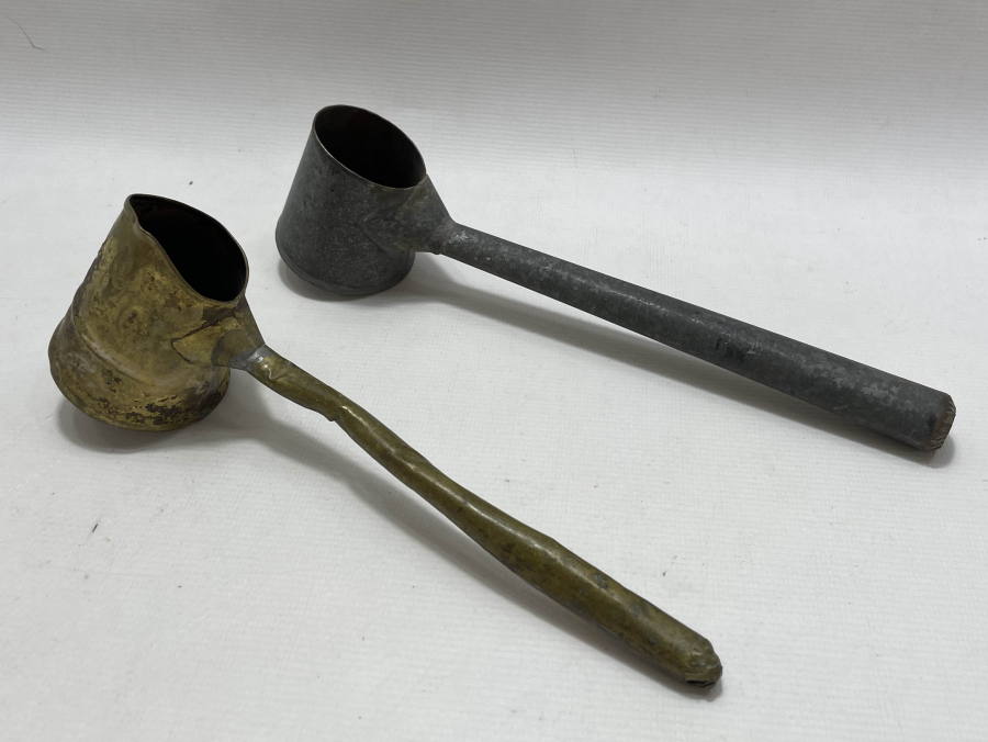 OSMANLI DÖNEMİ KAHVECİ İŞİ 2 ADET CEZVE