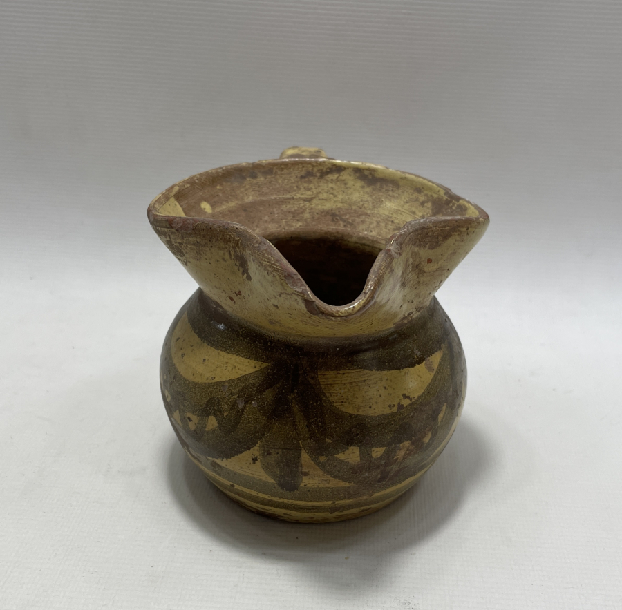 OSMANLI DÖNEMİ NADİR FORMDA KÜTAHYA POT