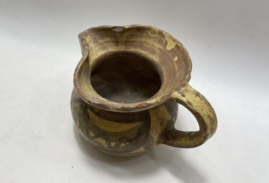 OSMANLI DÖNEMİ NADİR FORMDA KÜTAHYA POT