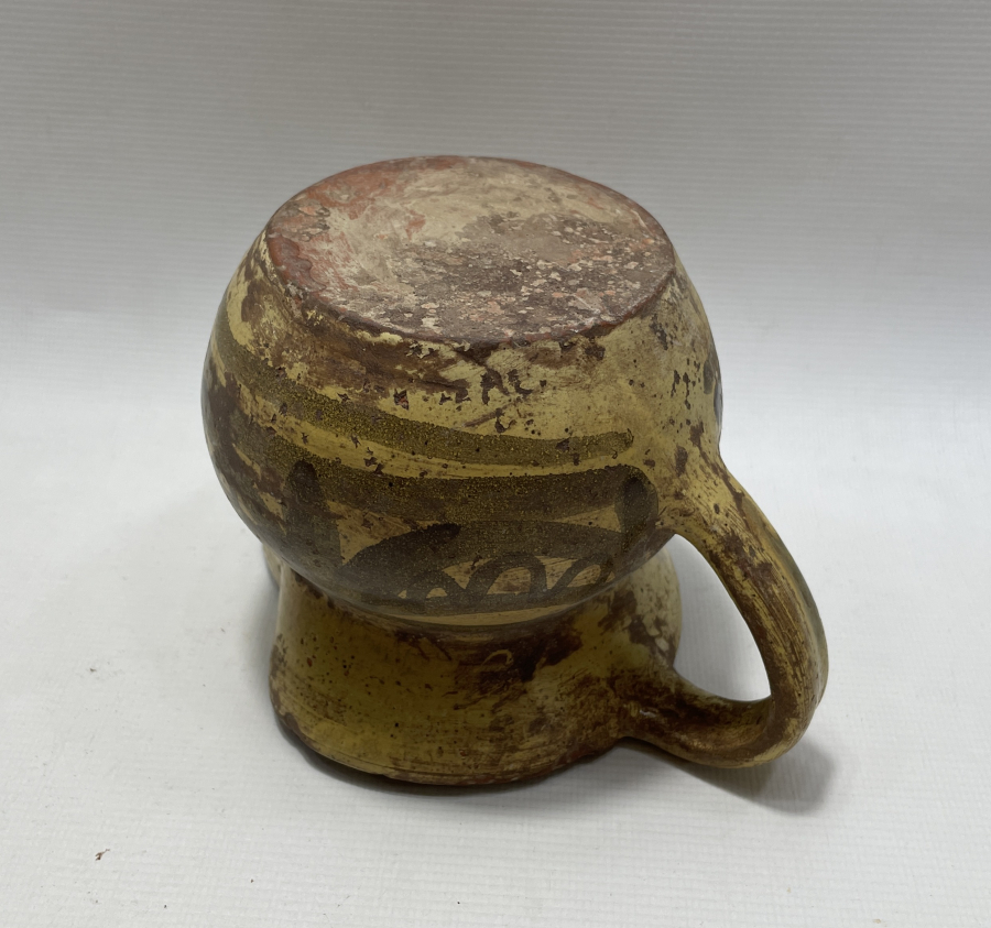 OSMANLI DÖNEMİ NADİR FORMDA KÜTAHYA POT