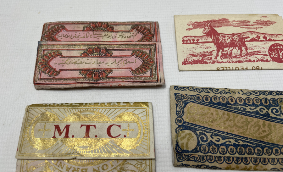 OSMANLI DÖNEMİ SİGARA KAĞITLARI LOTU