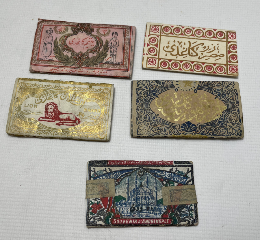 OSMANLI DÖNEMİ SİGARA KAĞITLARI LOTU