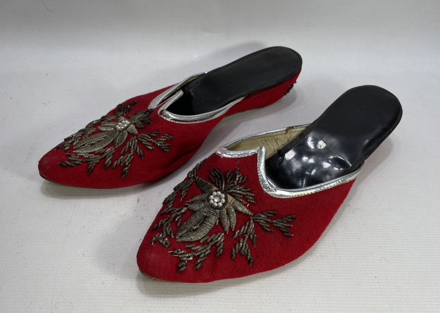 OSMANLI DÖNEMİ SIRMA İŞÇİLİKLİ GELİN TERLİĞİ