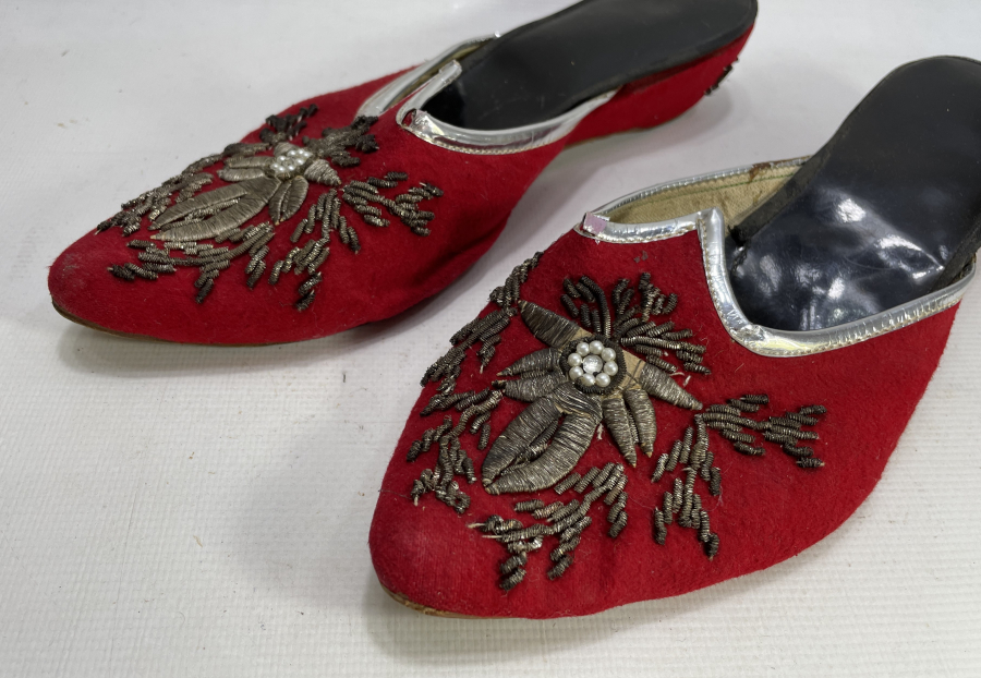 OSMANLI DÖNEMİ SIRMA İŞÇİLİKLİ GELİN TERLİĞİ