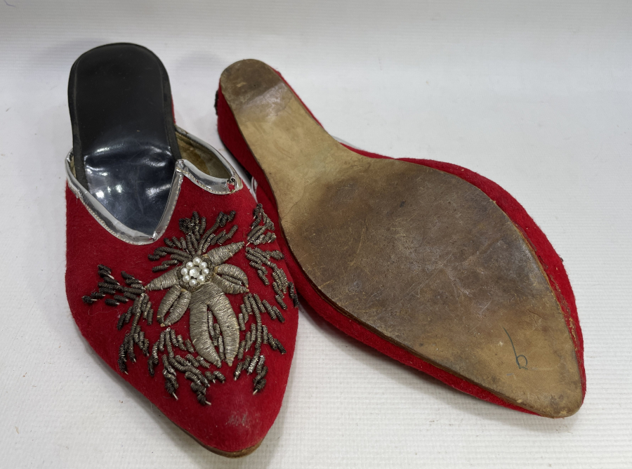 OSMANLI DÖNEMİ SIRMA İŞÇİLİKLİ GELİN TERLİĞİ