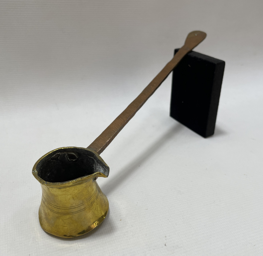 OSMANLI DÖNEMİ ÜZERİ SÜLEYMANİYE DAMGALI CEZVE