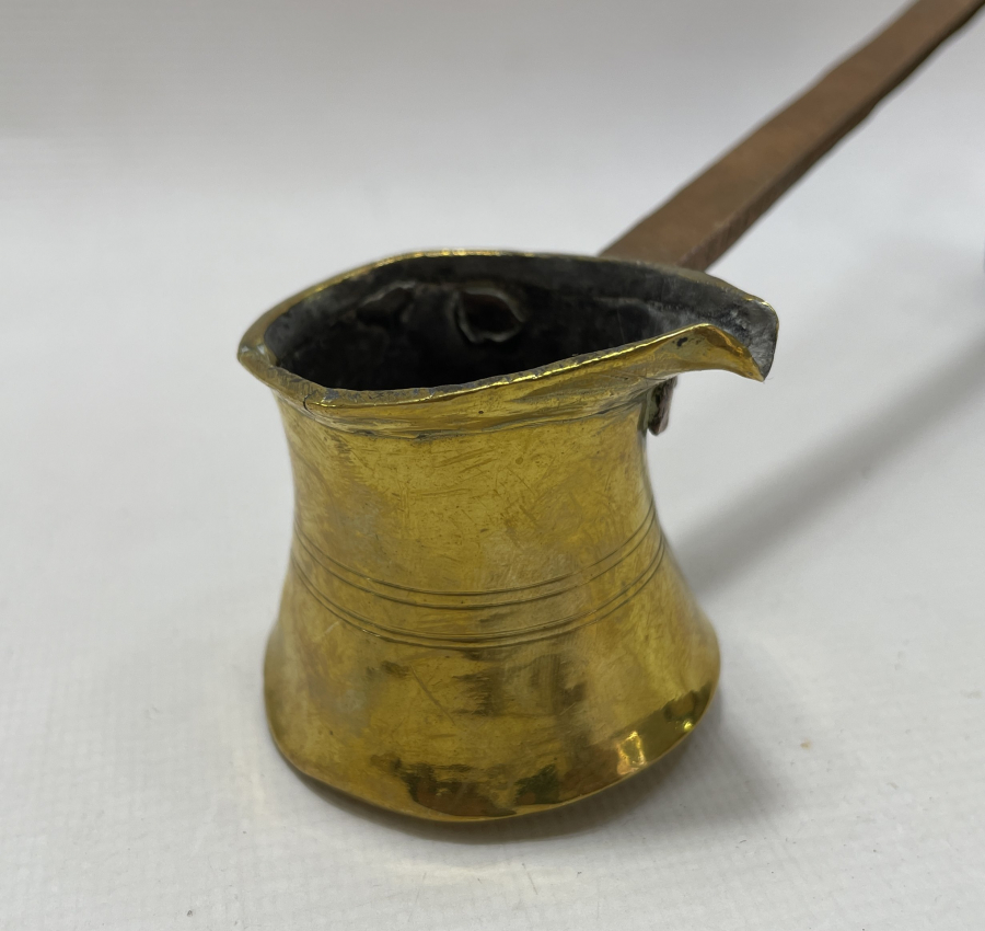 OSMANLI DÖNEMİ ÜZERİ SÜLEYMANİYE DAMGALI CEZVE