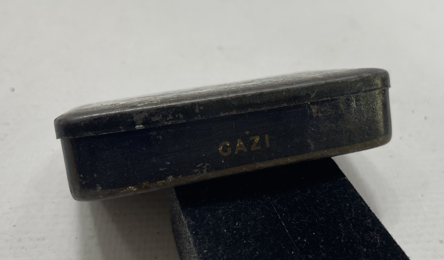 OSMANLICA YAZILI ÇOK NADİR GAZİ TABAKA