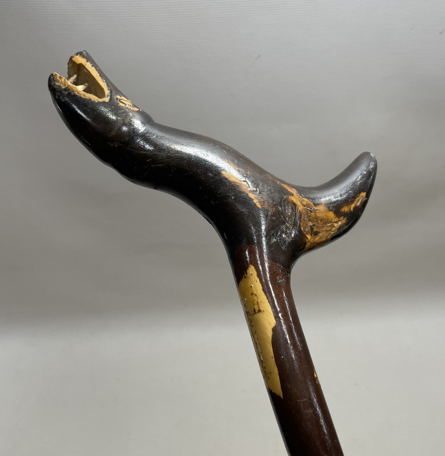 ÖZEL YAPIM 2 ADET DEVREK İŞİ BASTON