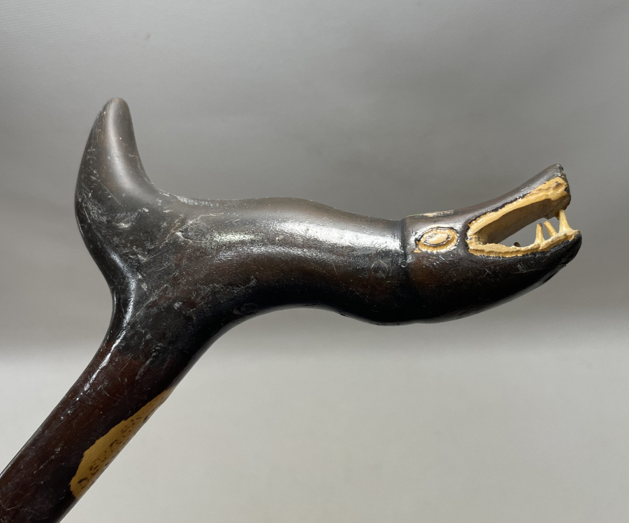 ÖZEL YAPIM 2 ADET DEVREK İŞİ BASTON