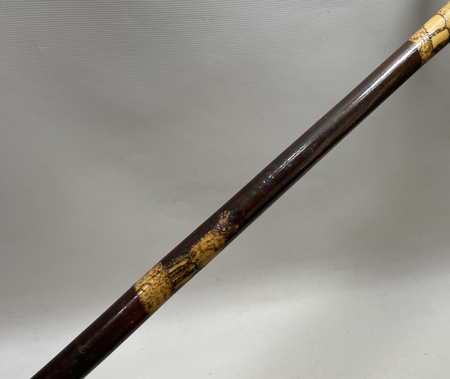 ÖZEL YAPIM 2 ADET DEVREK İŞİ BASTON