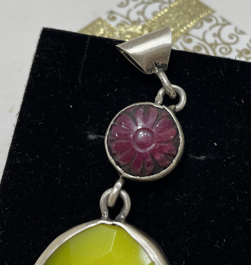 ÖZEL YAPIM ANTİKA BÜYÜK BOY KOLYE