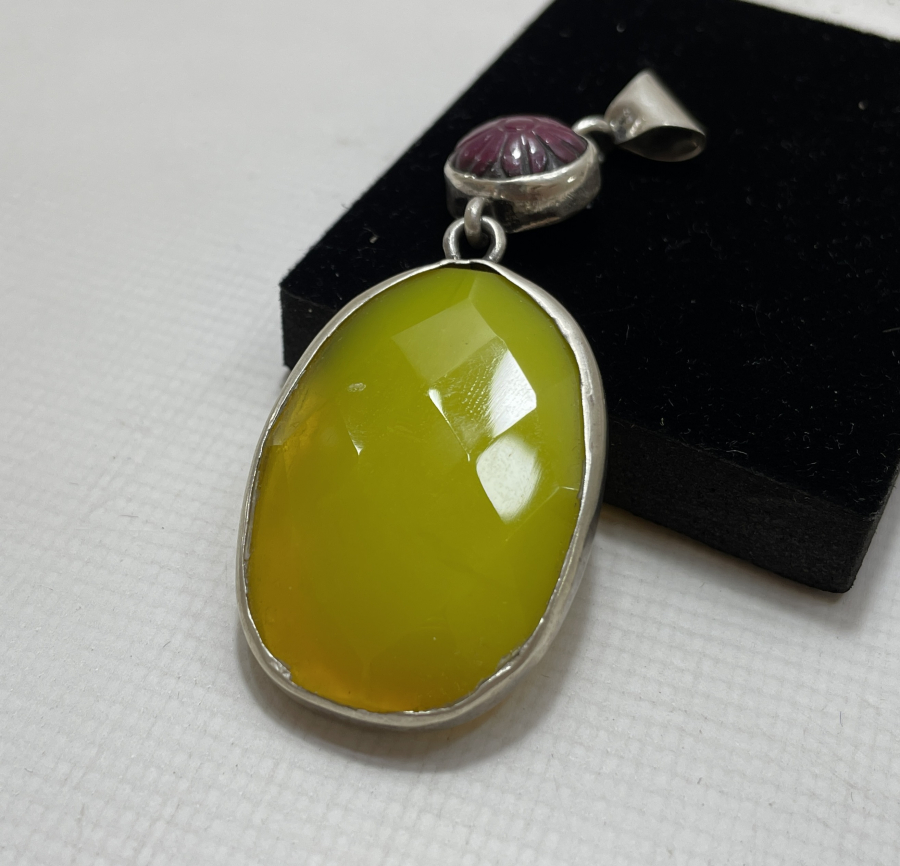 ÖZEL YAPIM ANTİKA BÜYÜK BOY KOLYE