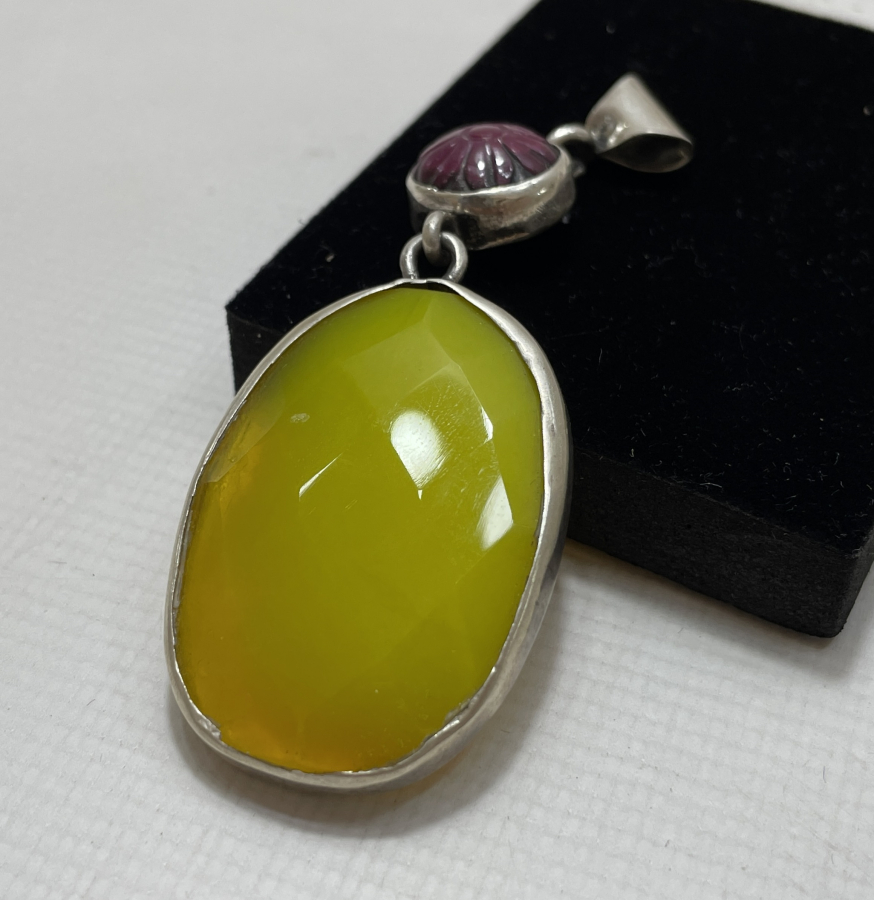 ÖZEL YAPIM ANTİKA BÜYÜK BOY KOLYE