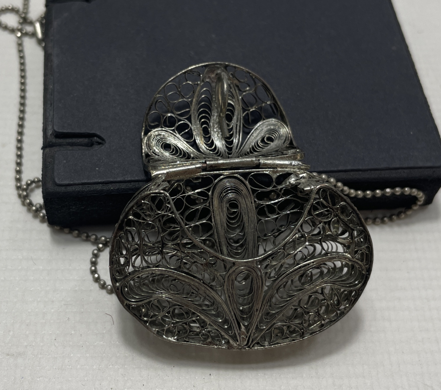 TELKARİ İŞÇİLİKLİ ANTİKA MİNİ ÇANTA