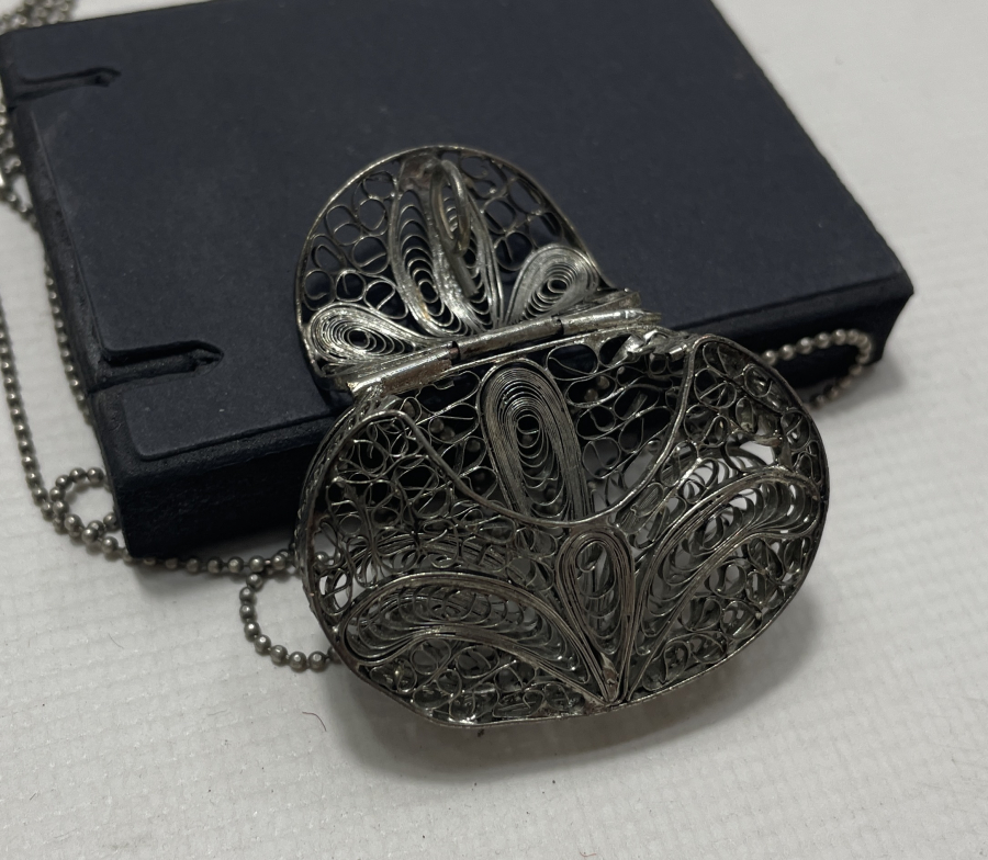 TELKARİ İŞÇİLİKLİ ANTİKA MİNİ ÇANTA