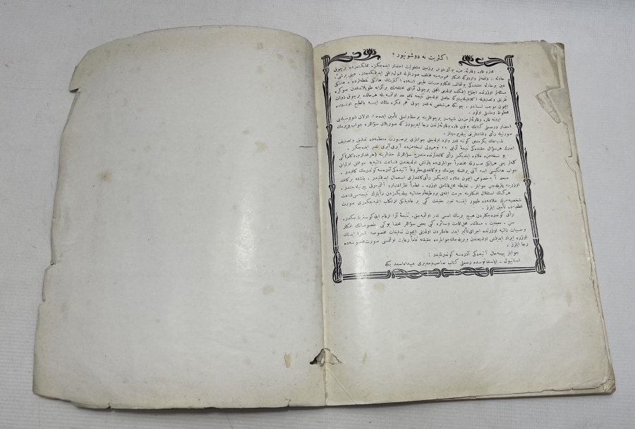 TRABLUSGARP SAVAŞINI ANLATAN NADİR BİR OSMANLI KİTAP