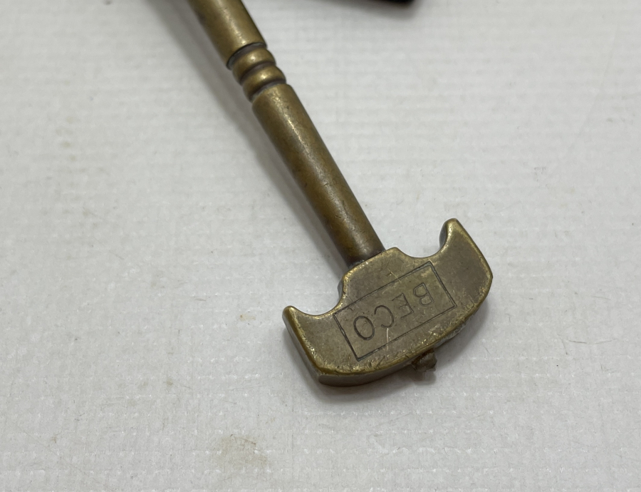 UCU ELMASLI ANTİKA CAM KESME ALETİ