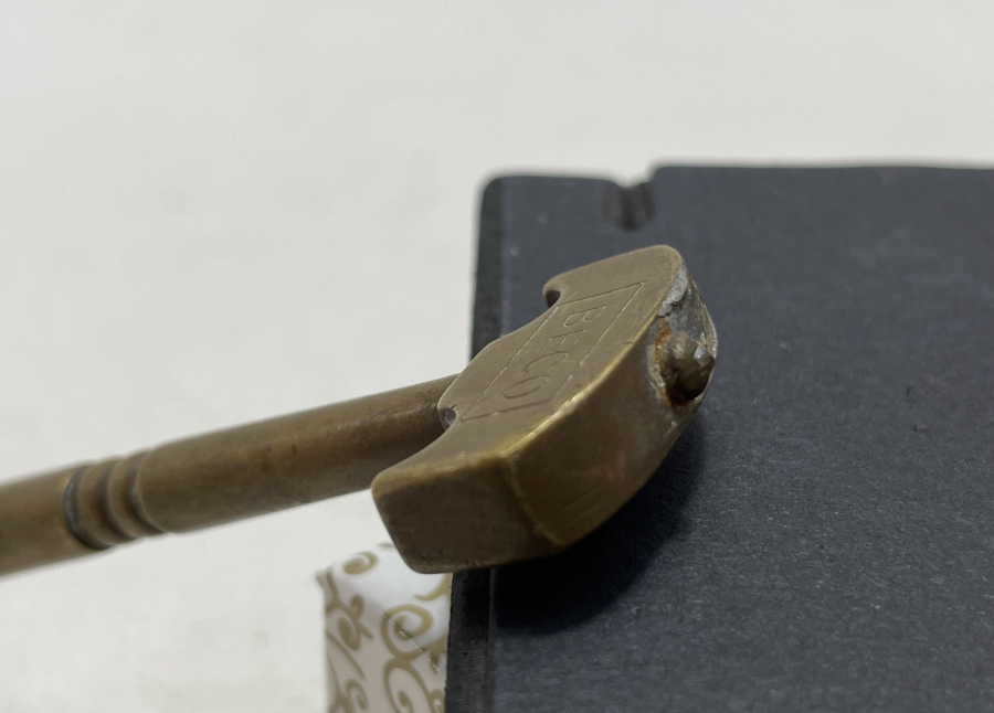 UCU ELMASLI ANTİKA CAM KESME ALETİ