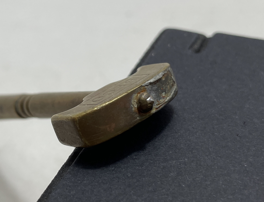 UCU ELMASLI ANTİKA CAM KESME ALETİ