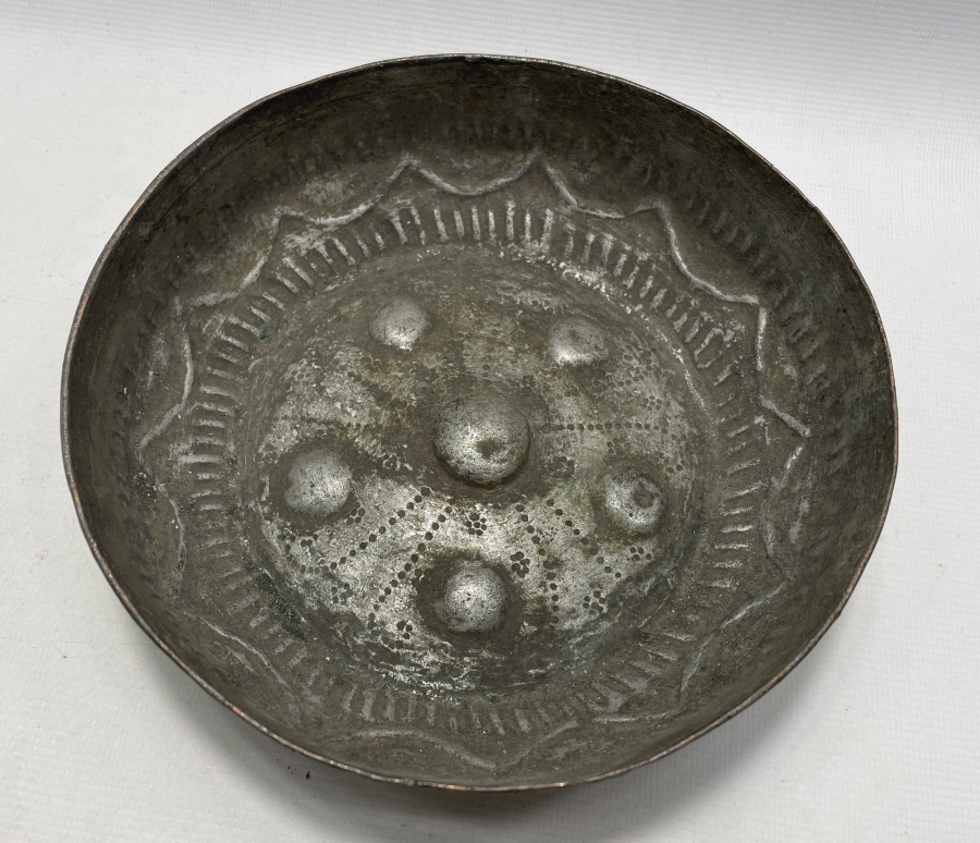 ÜZERİ ERMENİCE YAZILI OSMANLI DÖNEMİ NADİR FORMDA HAMAM TASI