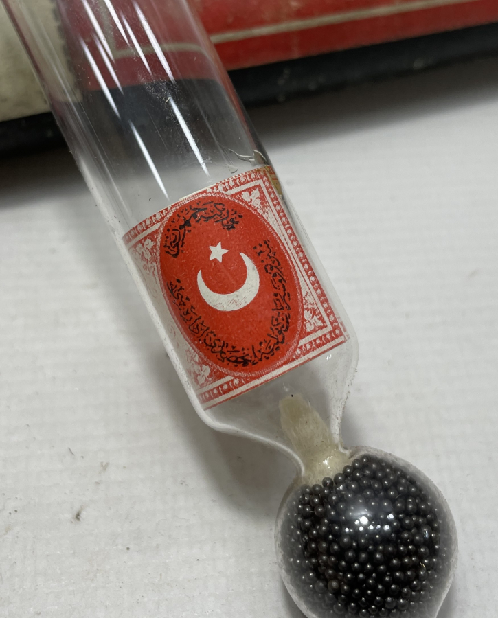 ÜZERLERİ OSMANLICA YAZILI ÇOK NADİR ALCOMETRE