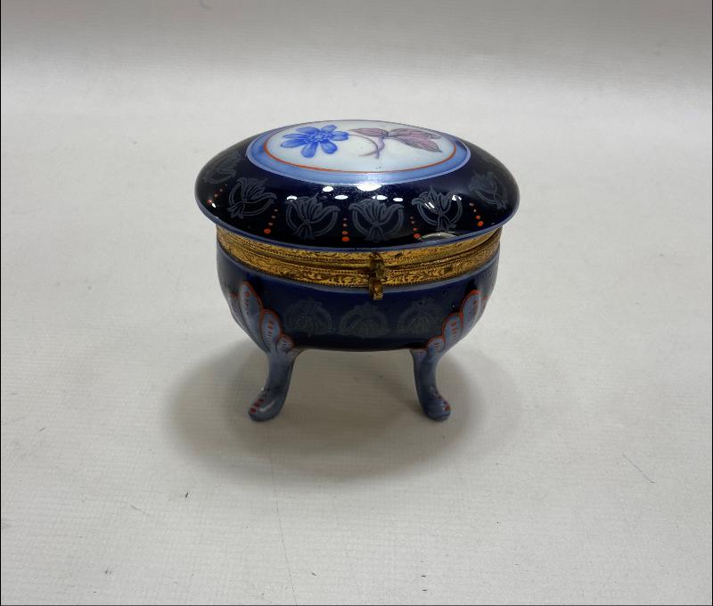 ART NOUVEAU PORSELEN MÜCEVHER KUTUSU 