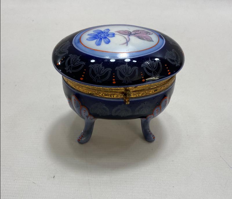 ART NOUVEAU PORSELEN MÜCEVHER KUTUSU 