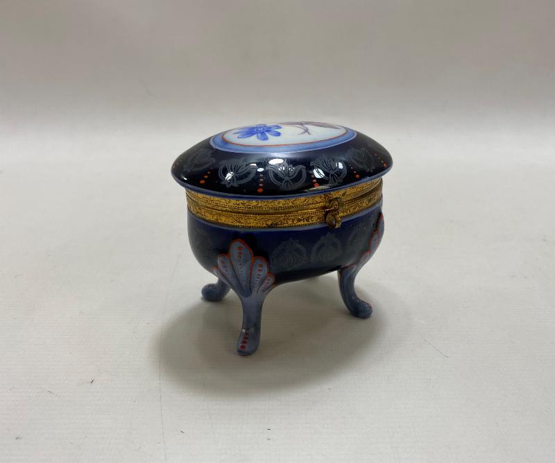 ART NOUVEAU PORSELEN MÜCEVHER KUTUSU 