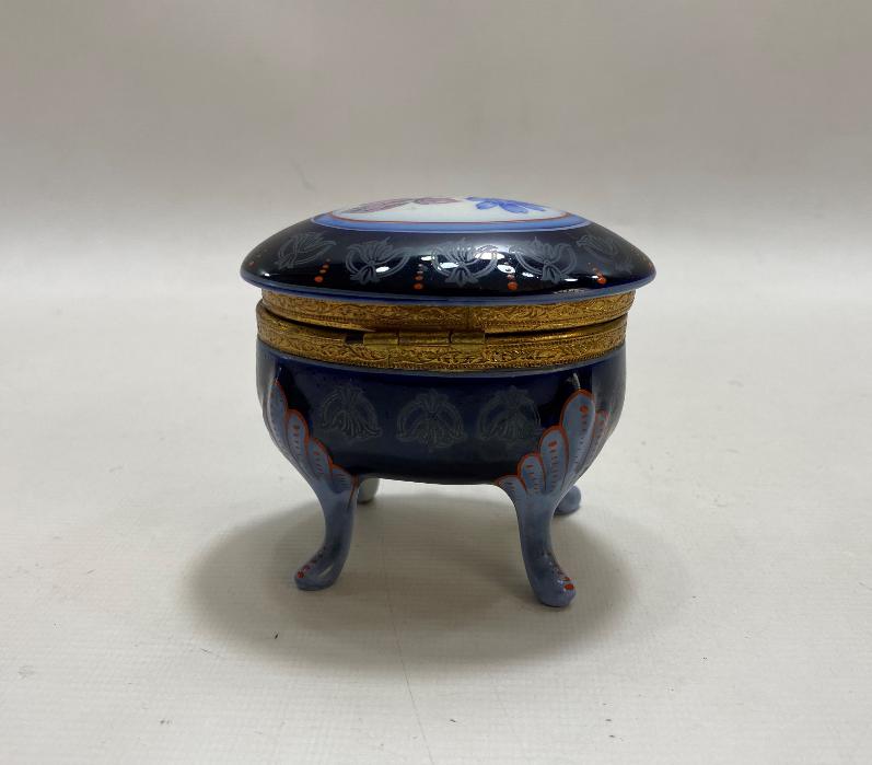 ART NOUVEAU PORSELEN MÜCEVHER KUTUSU 